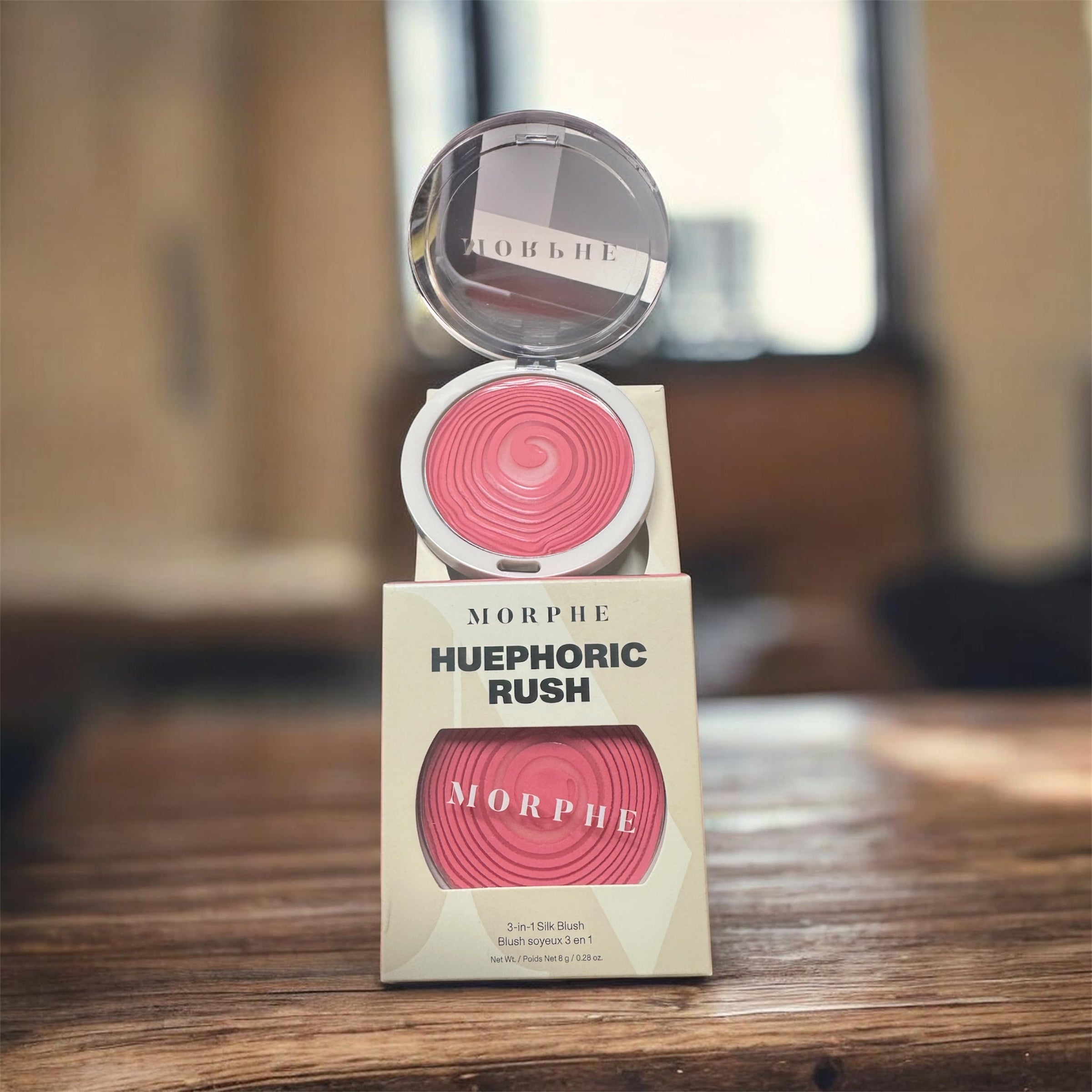 Morphe Huephoric Rush 3-In-1 Silk Blush