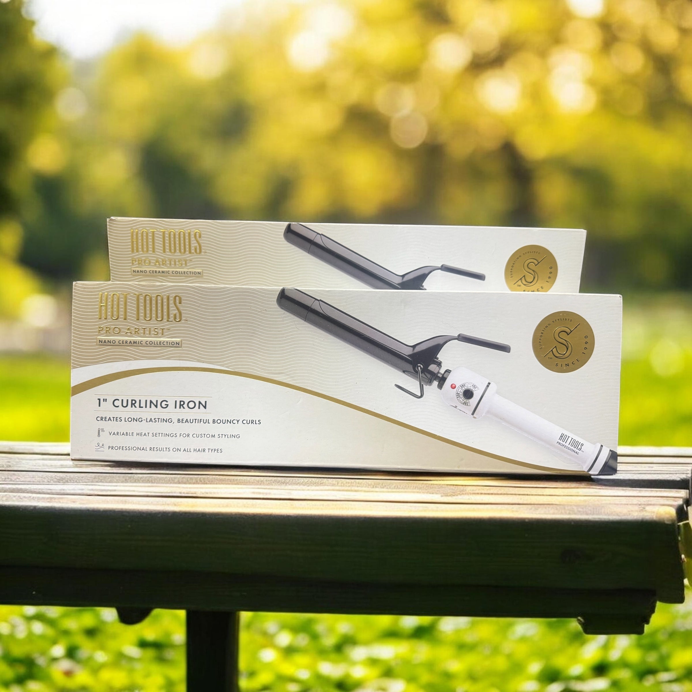 The Hot Tools Pro Artist Nano Ceramic 1" Curling Iron